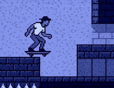 QB64 Skateboard Game